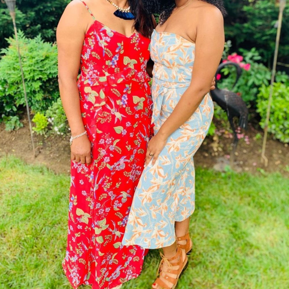Strapless Culotte Jumpsuit